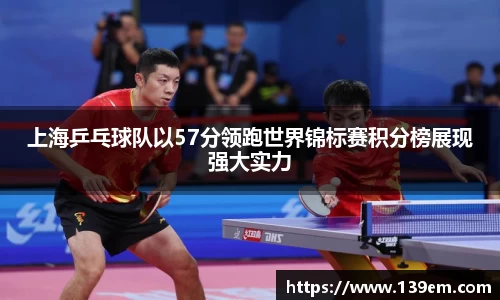 上海乒乓球队以57分领跑世界锦标赛积分榜展现强大实力